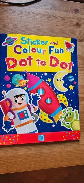 Sticker and colour fun