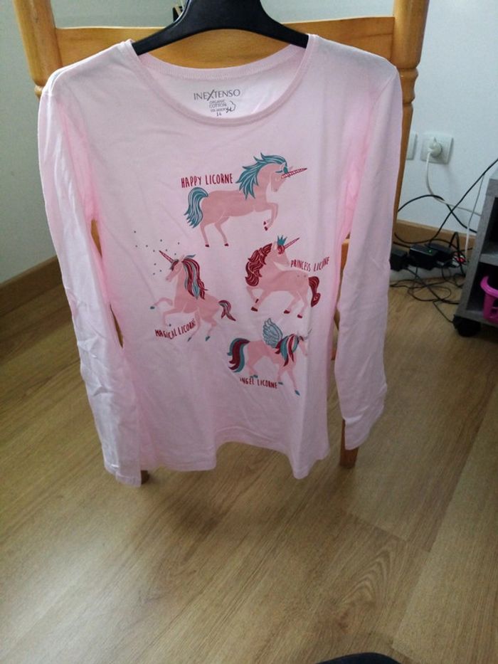 T-shirt manches longues fille