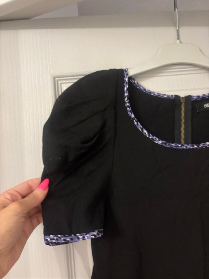 Robe noire manches courtes Lynn adler S - photo numéro 3