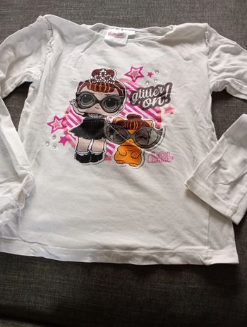 Tee shirt poupée lol 10ans