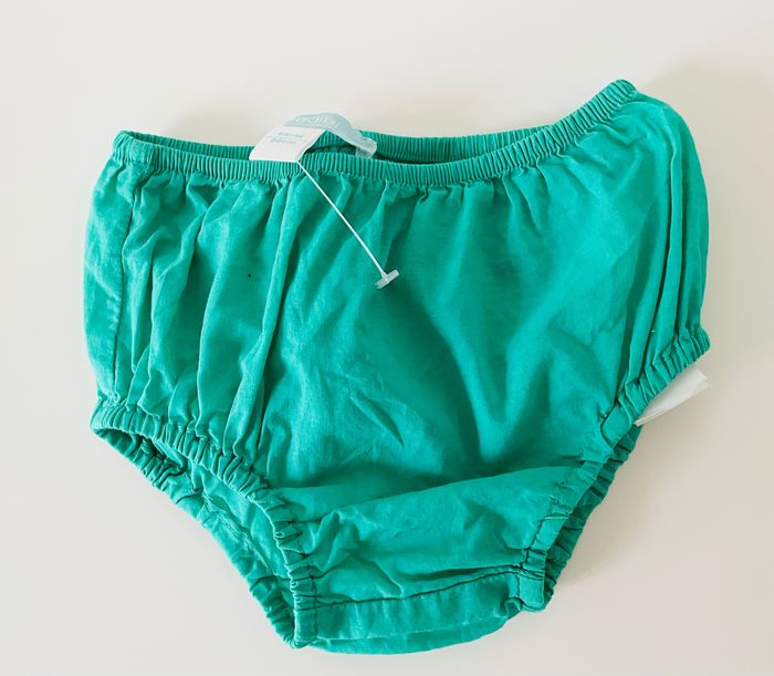 Ensemble robe et bloomer Obaïbi, taille 6 mois - photo numéro 7