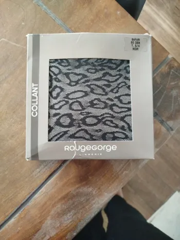 Collants femme T3/4 rougegorge