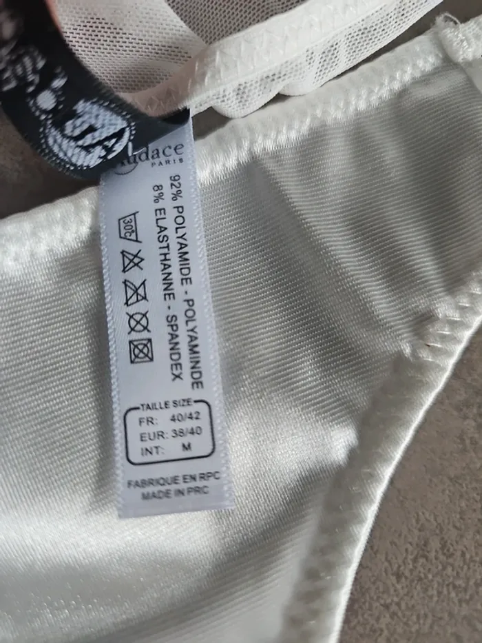 String blanc Audace paris taille 38/40 - photo numéro 7
