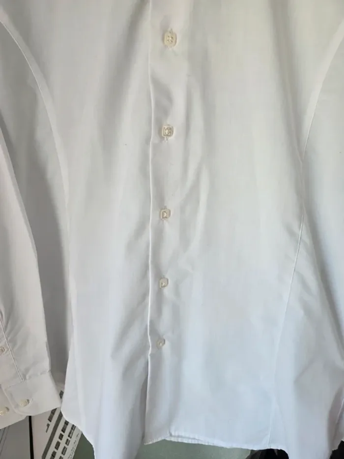 Chemise homme blanche Antonio Rizzi 39/40 taille 3 - photo numéro 5