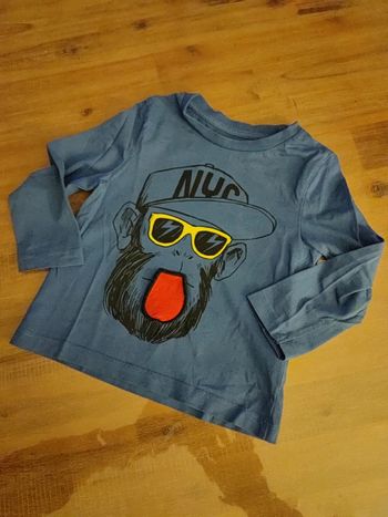 Tee-shirt bleu Orchestra