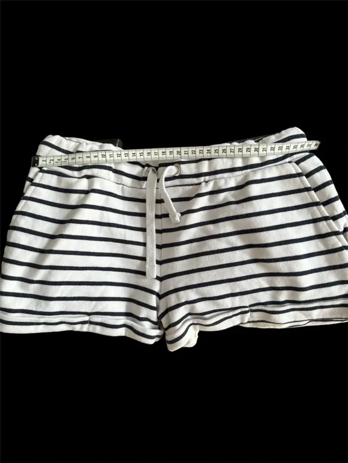 Short imprimé marinière et taille élastiquée, Lefties T S - photo numéro 6
