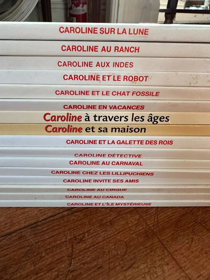 Lot de 16 albums Caroline Pierre Probst livres bd vintage Hachette collection - photo numéro 3