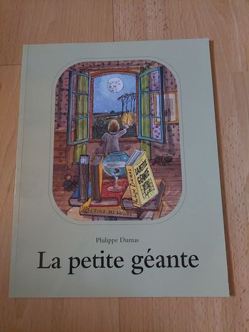 Livre "La petite géante " L'ecole des loisirs enfants lecture BE 📚