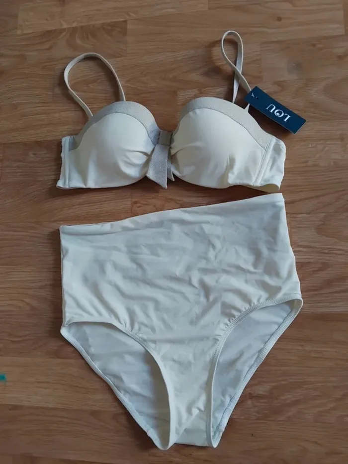 Maillot de bains deux pièces neuf 40 - photo numéro 12