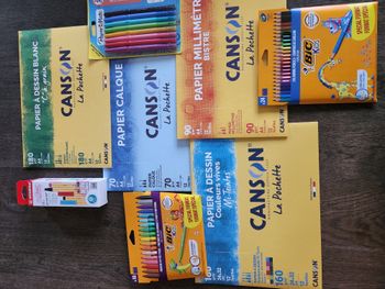 kit scolaire art plastique