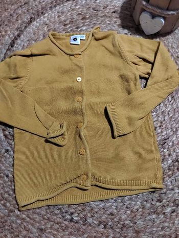 Gilet 24 mois grain de blé