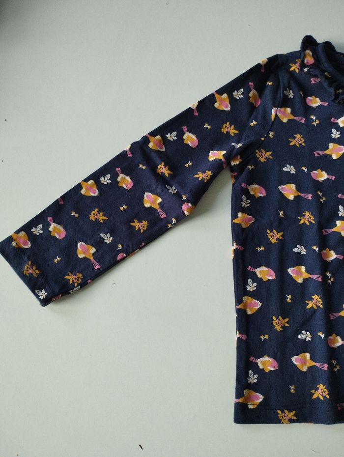 Tee shirt manches longues fille 24 mois - photo numéro 2