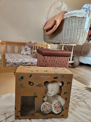 Peluche ourson mustela 