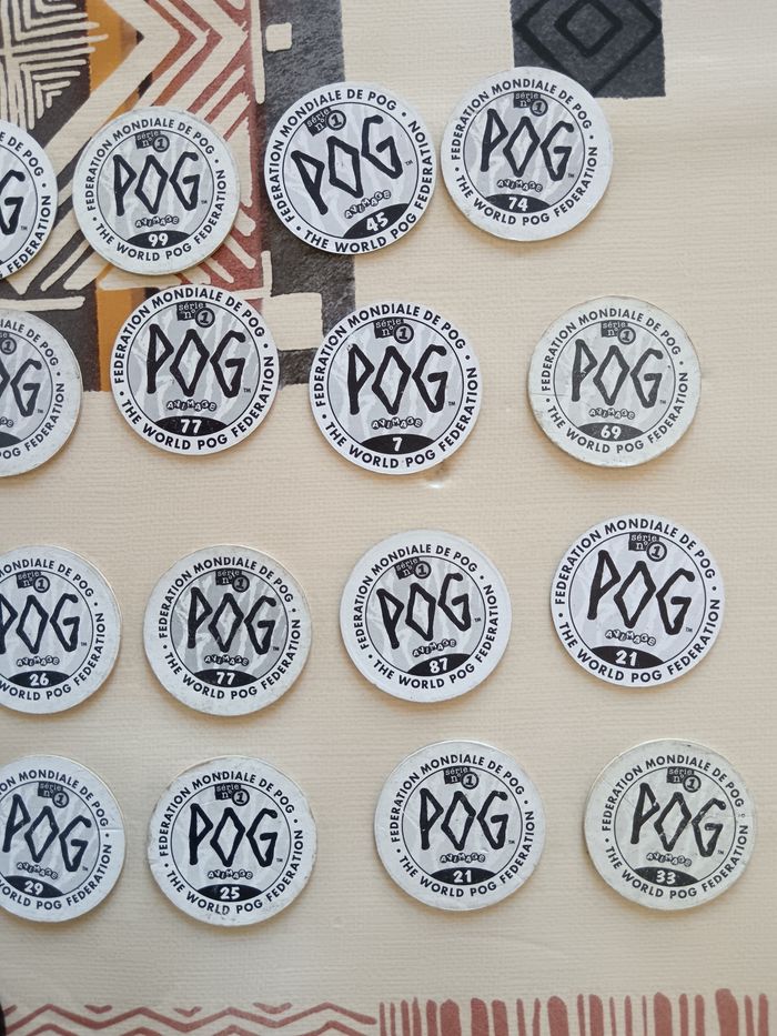 Lot Pogs Pogman Series 1 et 2 - photo numéro 4