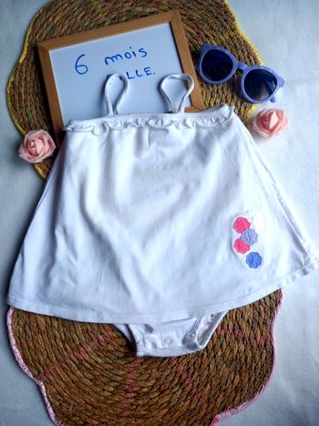 Débardeur avec body intégré 6 mois
