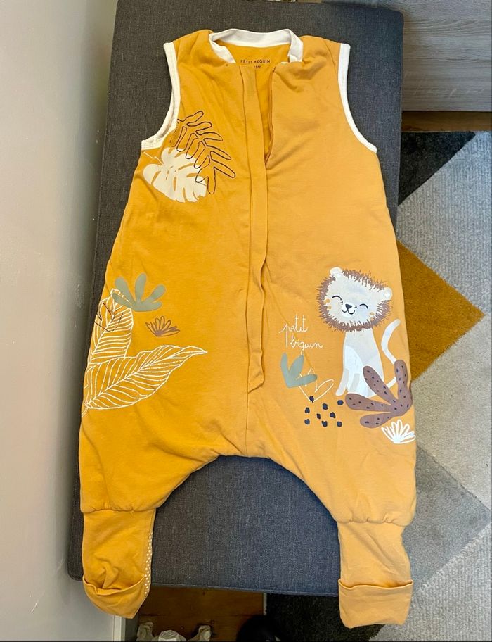 Turbulette Petit Béguin 12-18 mois motif lion - photo numéro 5