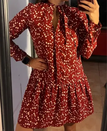Sublime robe parisienne type vintage - S - neuve - parfaite automne / hiver -
