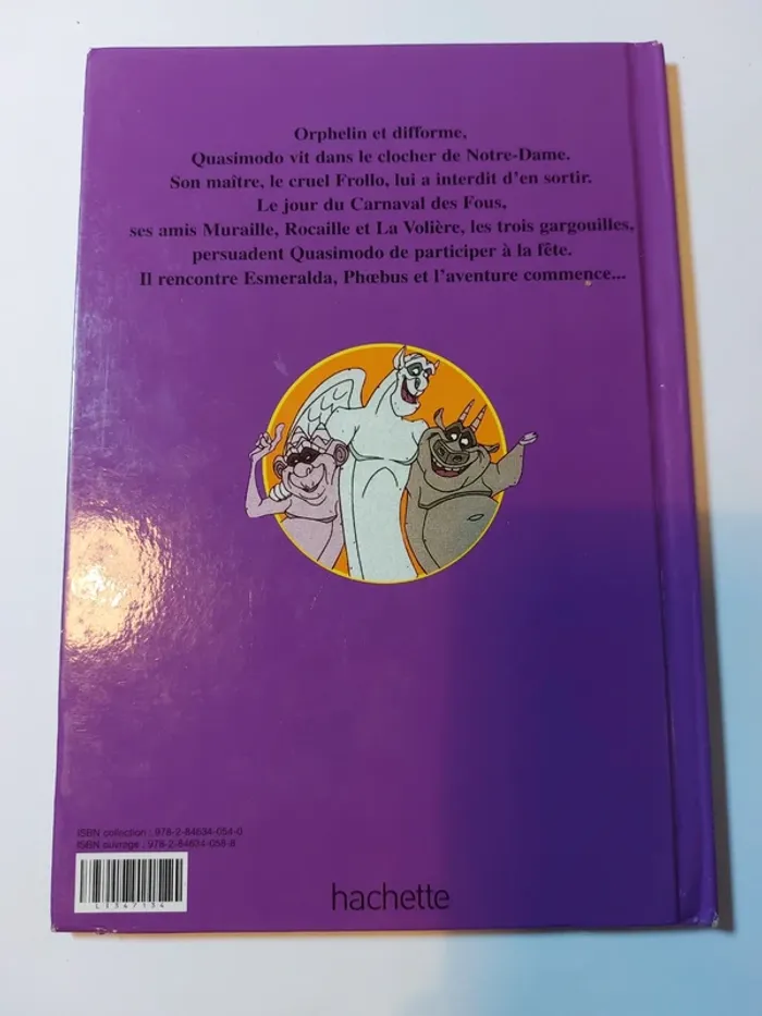 Livre enfant Disney Le bossu de notre dame - photo numéro 2