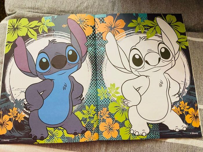 Coloriage Stitch neuf multicolore - photo numéro 2