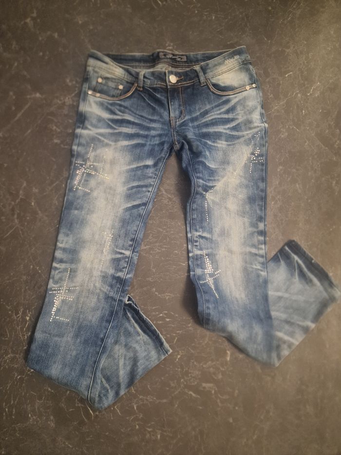 Jeans strass - photo numéro 2