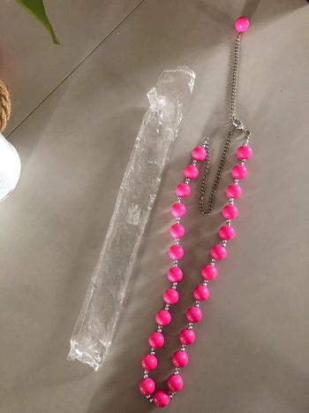 Collier grosses perles