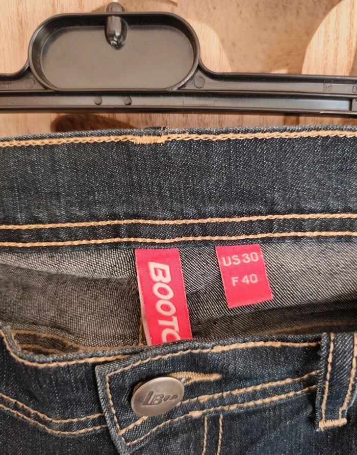 Jean 7/8ème Bootcut - Couleur brut - Taille 40 Longboard - photo numéro 4