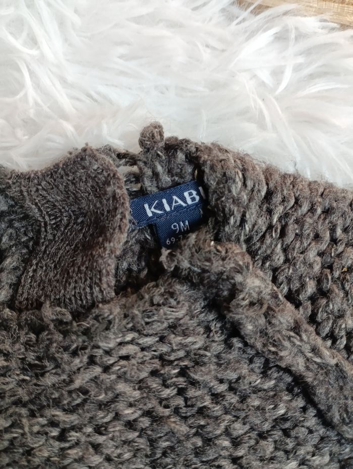 Pull maille 9 mois garçon - photo numéro 2