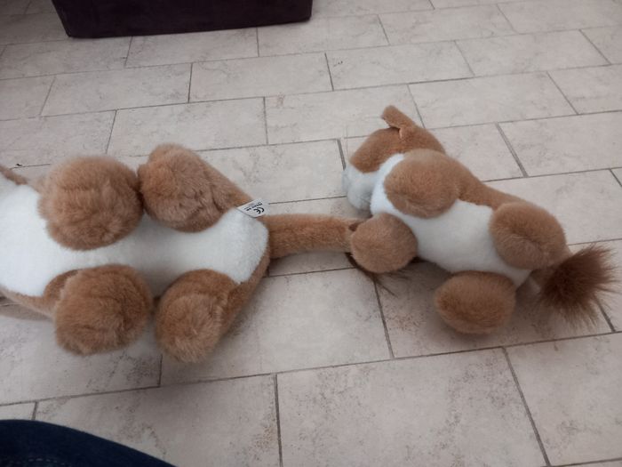 Lot 2 peluches lion - photo numéro 3