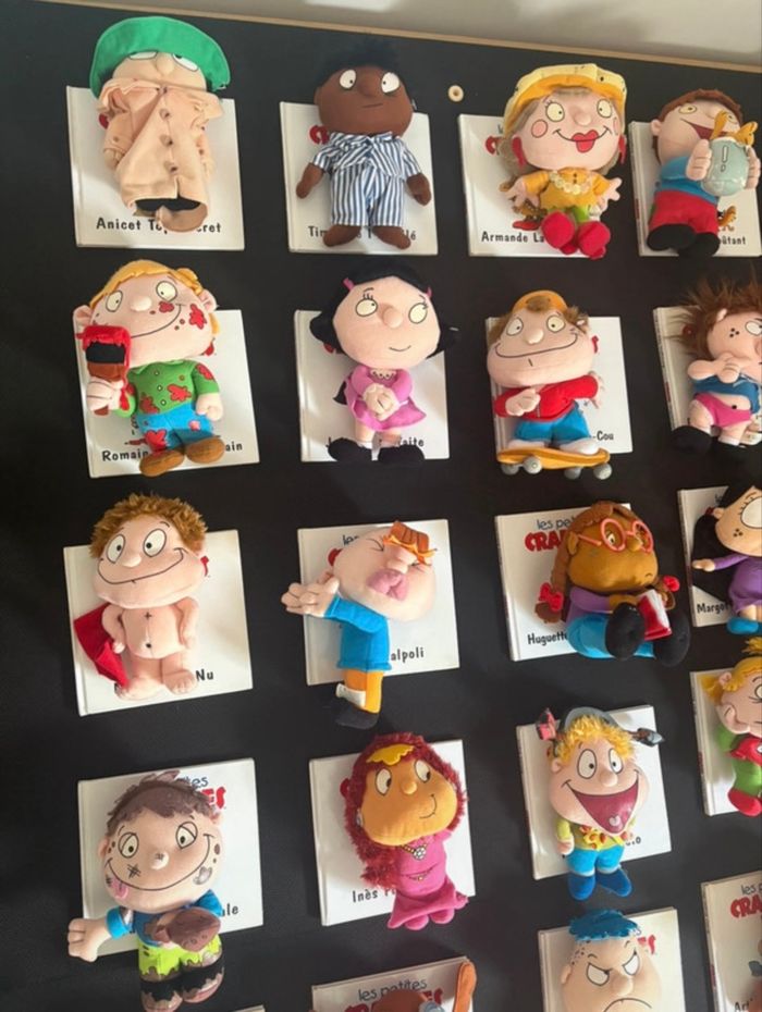 Lot livre + peluche les petites crapules - photo numéro 3