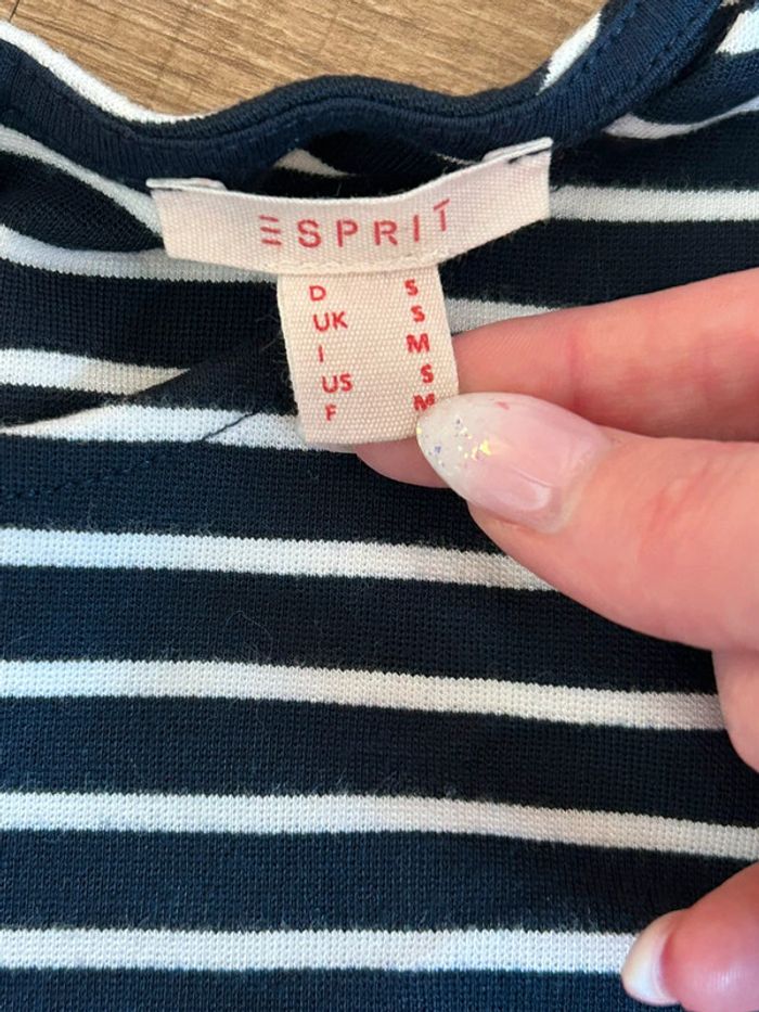 Robe rayée à manches courtes Esprit taille M jamais portée - photo numéro 14