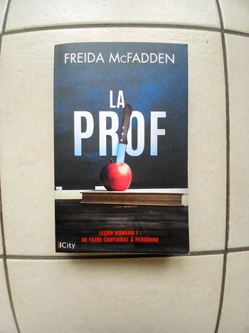 Livre " La prof "