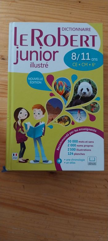 Dictionnaire Le Robert junior illustré
