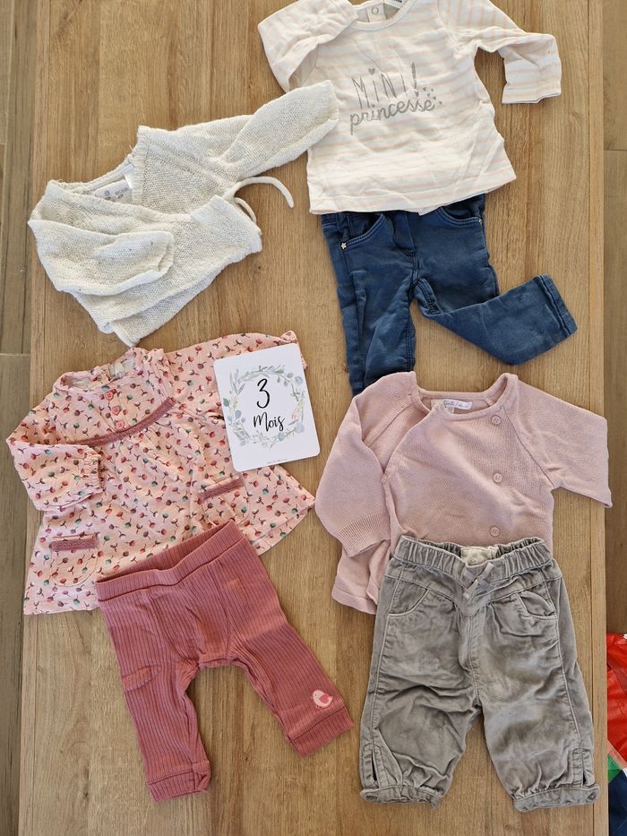 Lot vêtements 3 mois