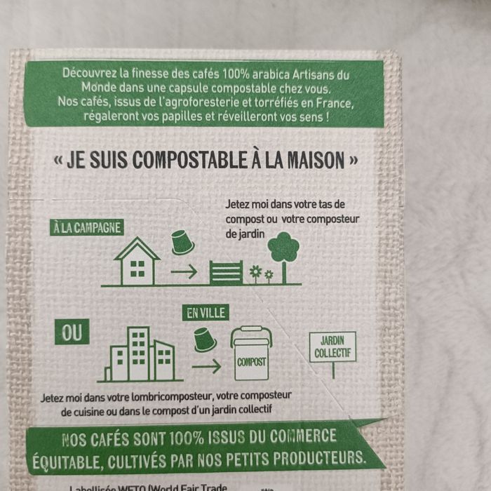 Capsules café Éthiopie bio & équitable – compatibles Nespresso – compostables 🌱 - photo numéro 5