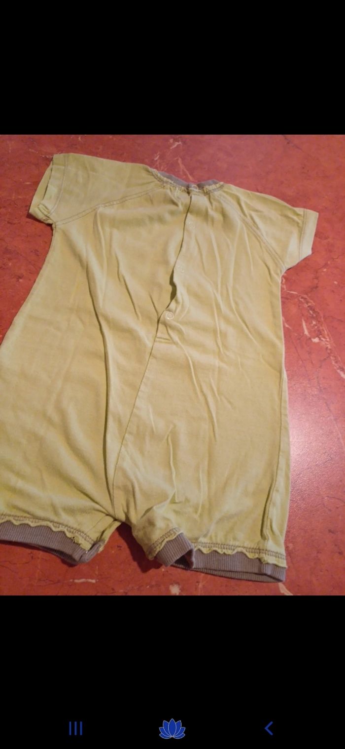 Combinaison d été garçon taille 12 mois - photo numéro 4