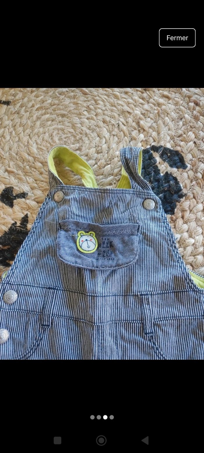 Salopette bébé garçon 6 mois - photo numéro 3