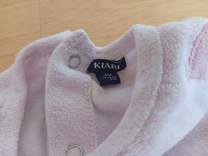 Pyjama Hiver Manches Longues Fille Kiabi 6 Mois - photo numéro 4
