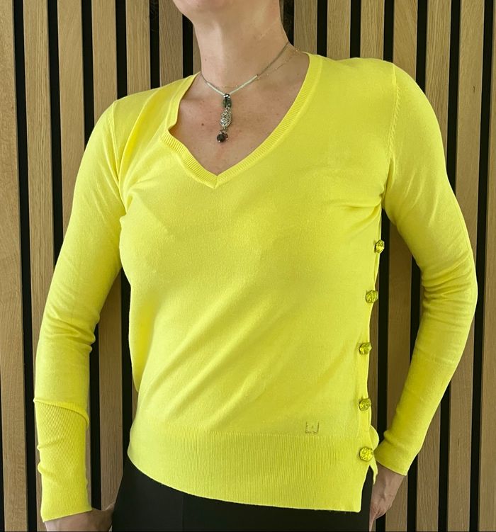 Pull jaune Liu Jo taille S comme neuf