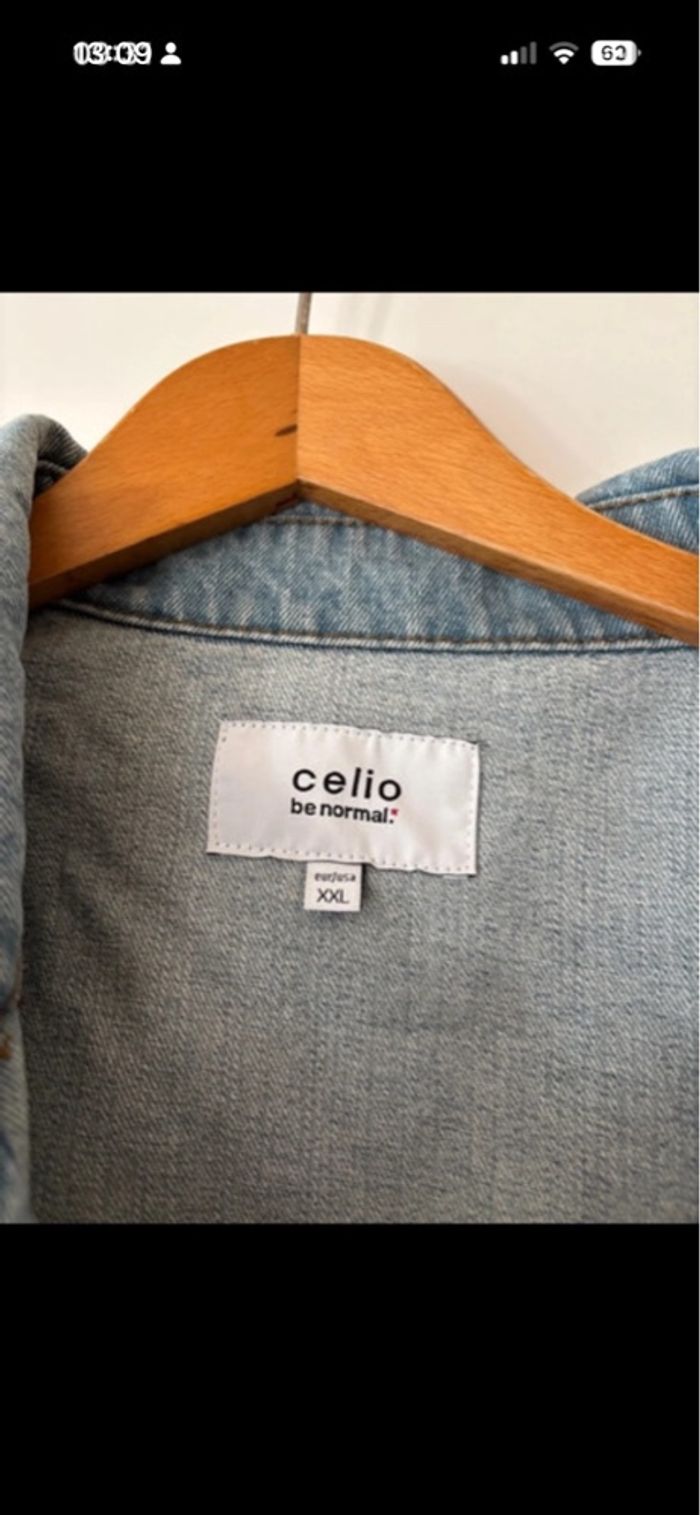Veste en jean Celio - photo numéro 3