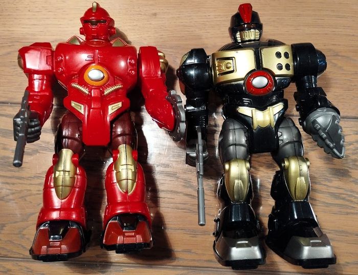 Lot de 2x Robot Super Hero Space fighter - photo numéro 2