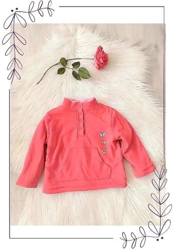 Pull sweat chaud doublé polaire col montant