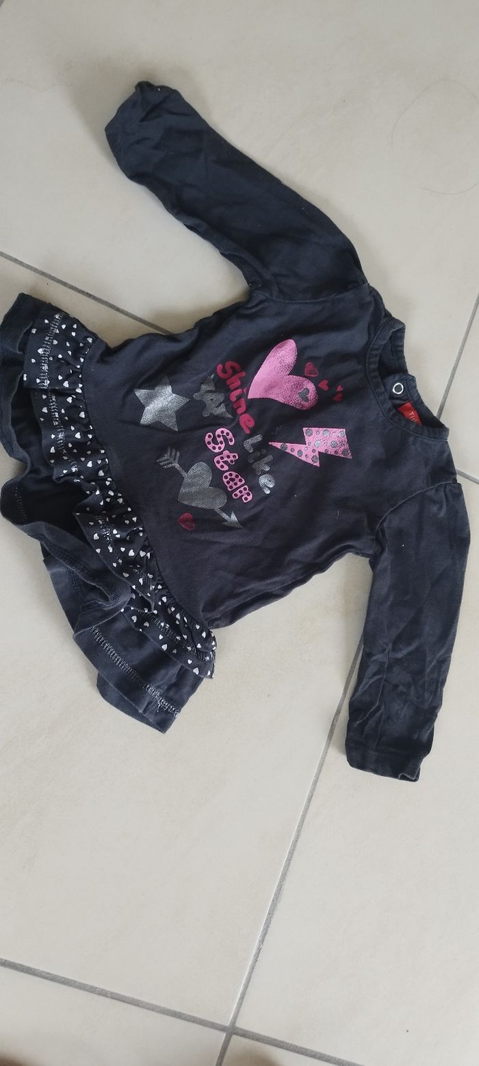 Lot de 3 petites robes 9 mois - photo numéro 3