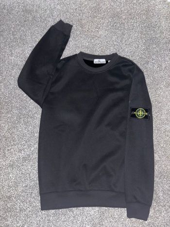 Pull stone Island noir neuf taille S