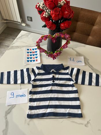 Polo manches longues