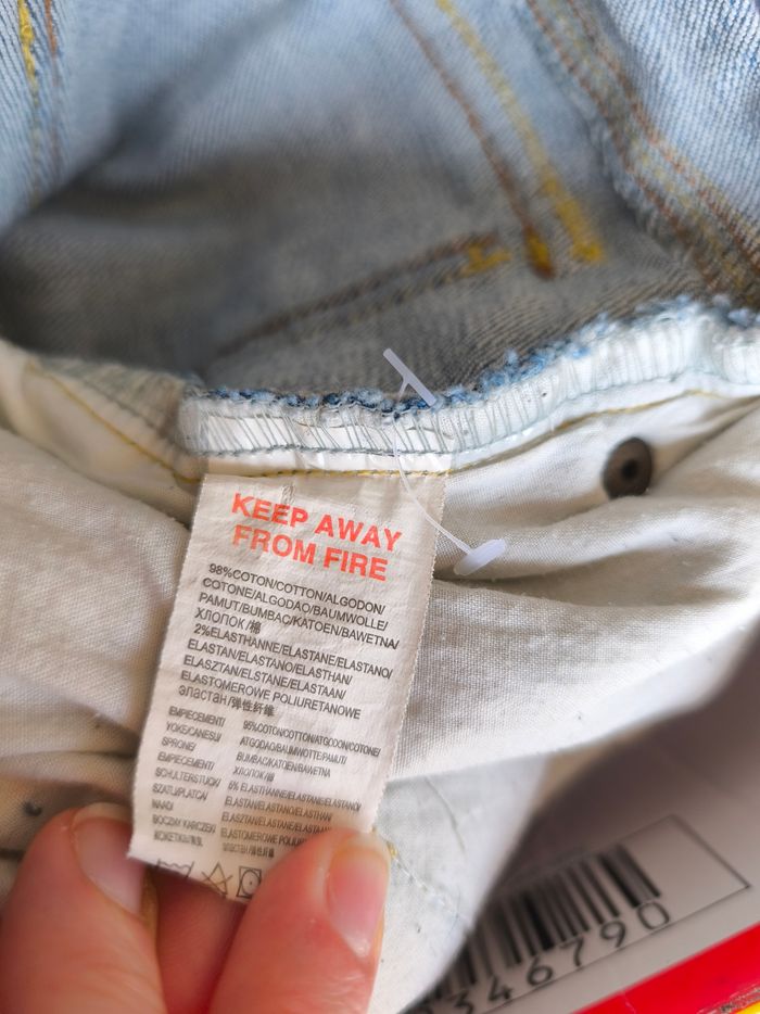 Jupe en jeans grossesse - photo numéro 5