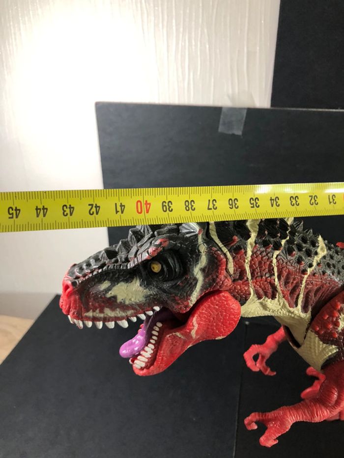 Imposant grande figurine dinosaure son et lumière chap mei 2008 Dino valley t-rexx - photo numéro 4