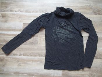Sous-pull anthracite flocon In Extenso 12 ans