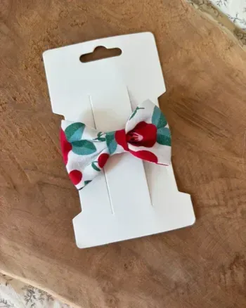 Barrette  rendez vous au parc