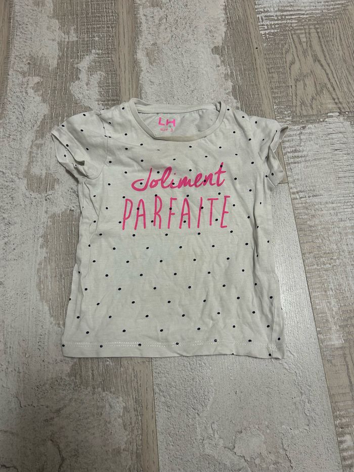T-shirt 3 ans