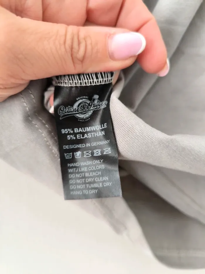 T-shirt gris Octane & Oxygen – Taille S – Neuf avec étiquette - photo numéro 5